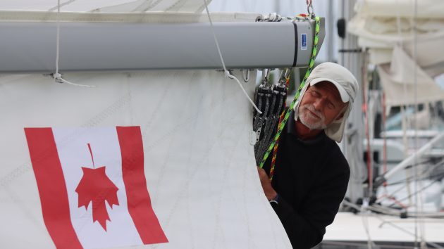 Edward Walentynowicz learnt to sail as a university student. He first sailed on the Baltic Sea. Credit: Jean-Luc Lhomond