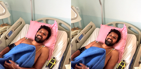Golden Globe Race skipper Abhilash Tomy lying in hospital
