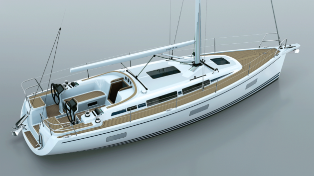 Large hull windows bring lots of light below